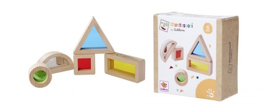 okładka Montessori Klocki z okienkami książka