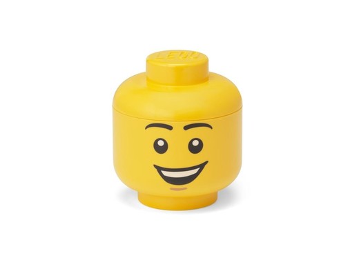 okładka LEGO(R) pojemnik główka mini - happy boy książka