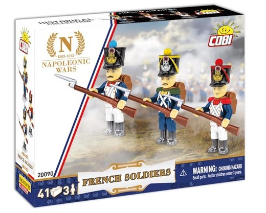 okładka French Soldiers Francuscy żołnierze Napoleona książka