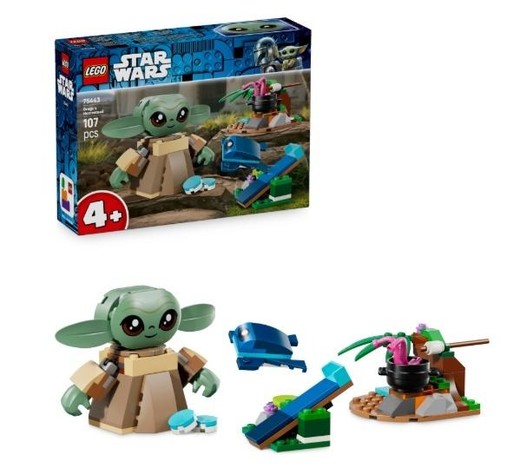 okładka LEGO(R) STAR WARS 75443 Dom Grogu książka