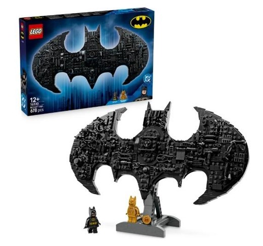 okładka LEGO(R) SUPER HEROES 76330 Logo Batmana książka