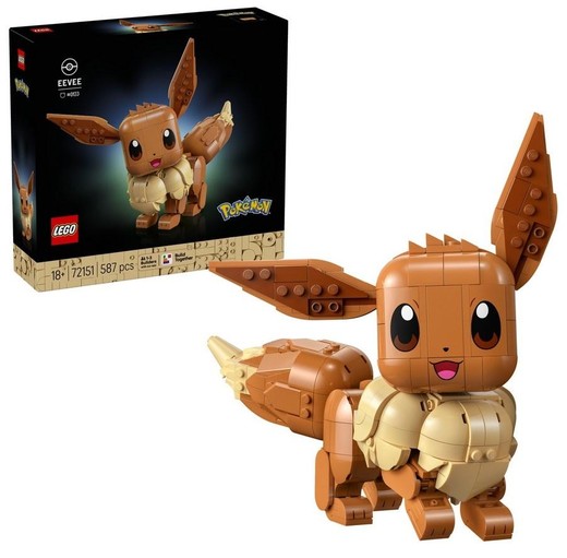 okładka LEGO(R) Pokemon 72151 Eevee książka