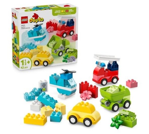 okładka LEGO(R) DUPLO 10474 Kreatywne pojazdy książka