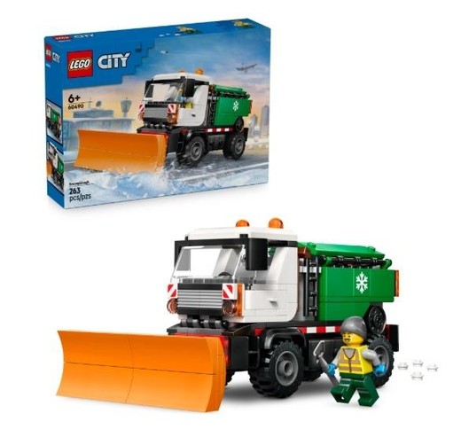 okładka LEGO(R) CITY 60490 Pług śnieżny książka
