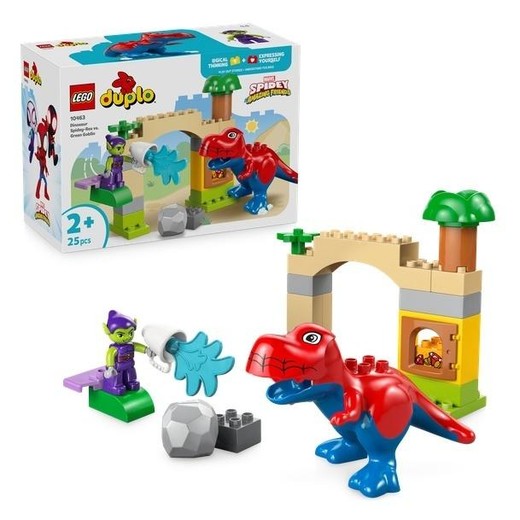 okładka LEGO(R) DUPLO DISNEY TM 10463 Dinozaur Spidey-Rex książka