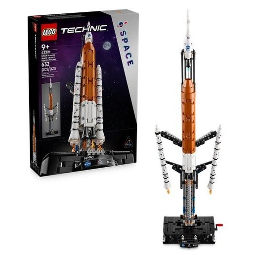 okładka LEGO(R) TECHNIC 42221 Rakieta SLS NASA Artemis książka