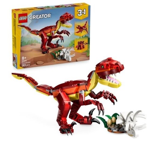 okładka LEGO(R) CREATOR 31379 Groźny dinozaur książka