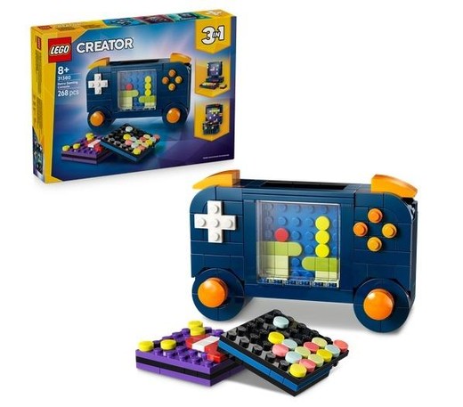okładka LEGO(R) CREATOR 31380 Konsola do gry retro książka