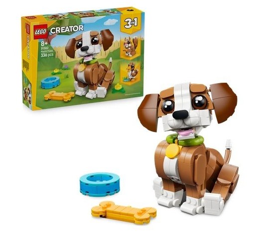 okładka LEGO(R) CREATOR 31382 Psotny szczeniak książka