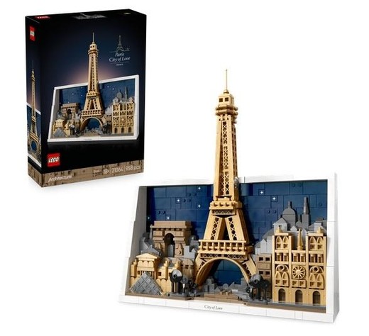 okładka LEGO(R) ARCHITECTURE 21064 Paryż miasto miłości książka