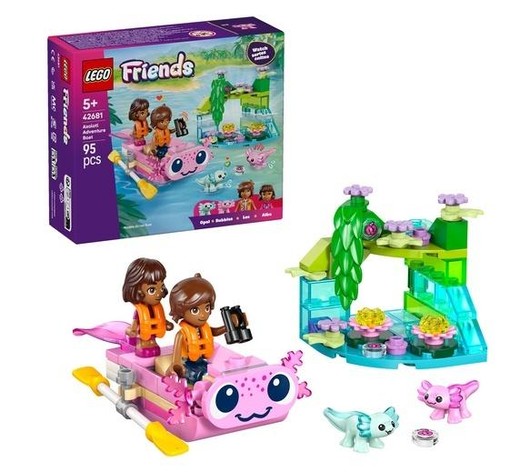 okładka LEGO(R) FRIENDS 42681 Przygoda na aksolotlowej... książka