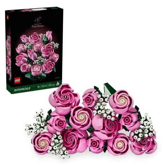okładka LEGO(R) BOTANICALS 10374 Bukiet różowych róż książka
