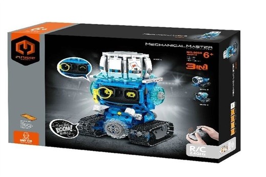 okładka Klocki R/C Robodino 3w1 494el książka