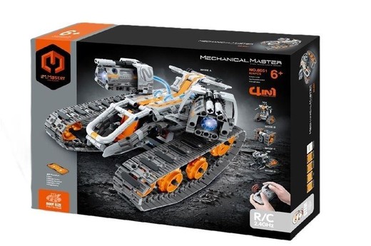 okładka Klocki R/C Łazik 4w1 604el książka