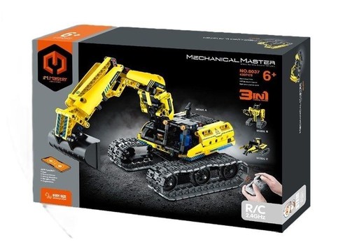 okładka Klocki R/C Robo-Koparka 3w1 430el książka