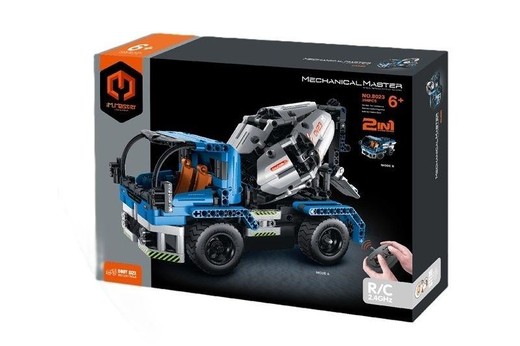 okładka Klocki R/C Betoniarka 2w1 394el książka