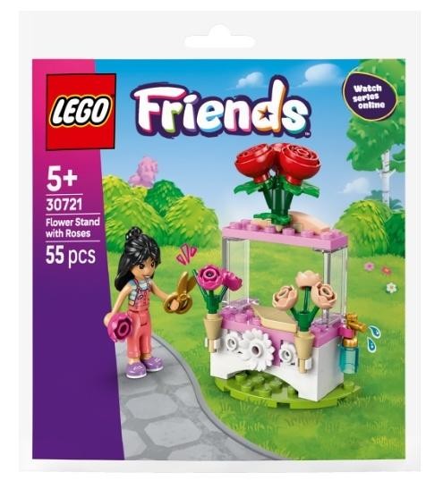 okładka LEGO(R) FRIENDS 30721 Flower Stand with Roses książka
