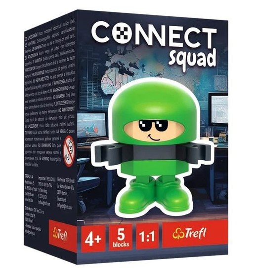okładka Klocki Connect - Squad Mark TREFL książka