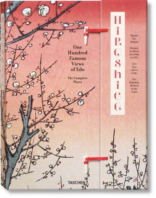 okładka Hiroshige. One Hundred Famous Views of Edo wer. angielska książka | Lorenz Bichler, trede