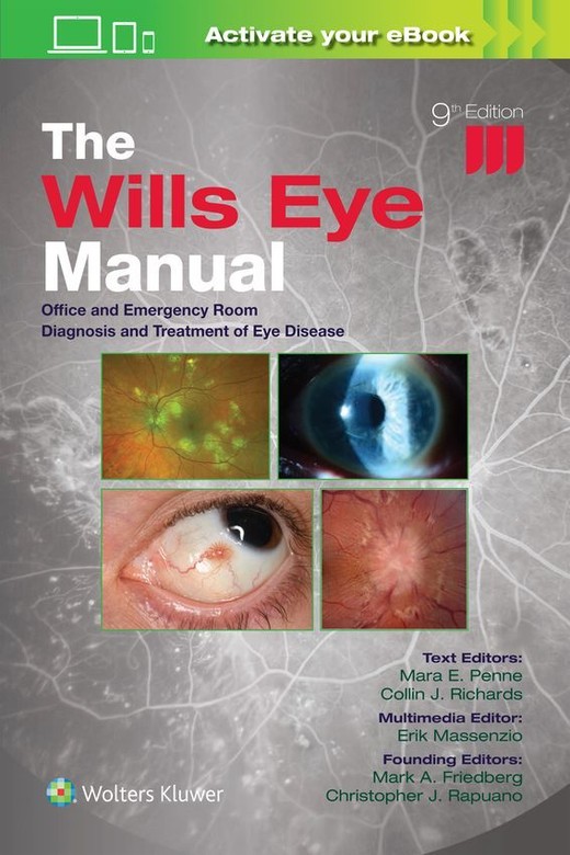 okładka The Wills Eye Manual: Print + eBook with Multimedia: Office and Emergency Room Diagnosis and Treatment of Eye Disease książka | CHRISTOPHER J.RAPUANO