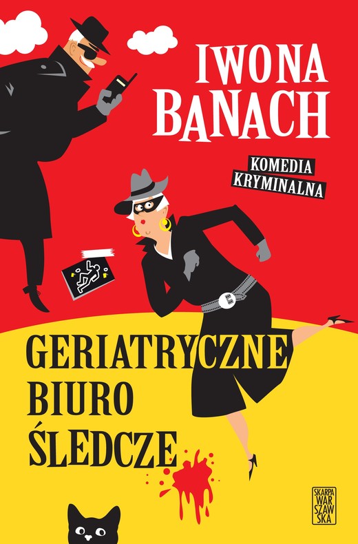 okładka Geriatryczne biuro śledcze książka | Iwona Banach