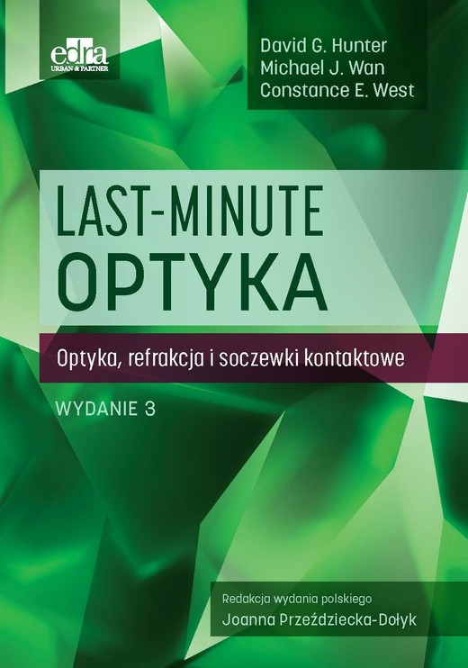 okładka Last-minute Optyka książka | C. C.Hunter, M. J.Wan, West