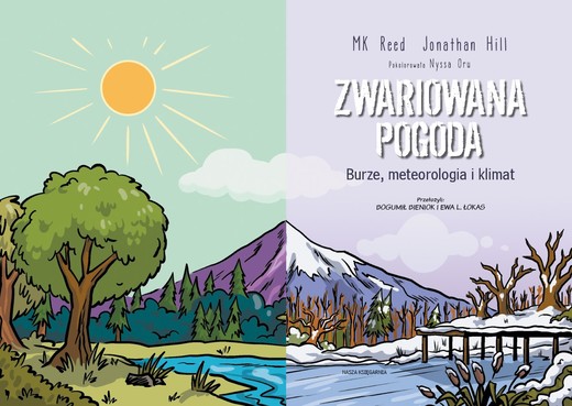 okładka Zwariowana pogoda - burze, meteorologia i klimat książka | Reed MK