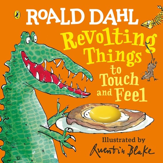 okładka Revolting Things to Touch and Feel wer. angielska książka | Roald Dahl
