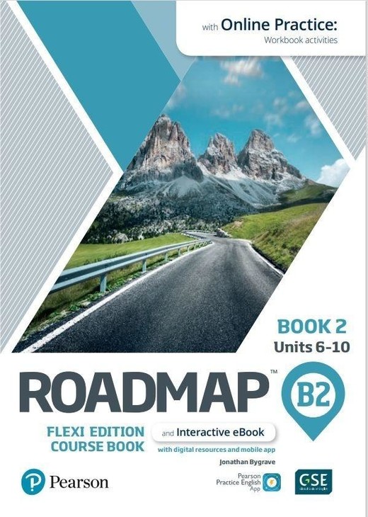 okładka Roadmap B2 Flexi Edition CB + online książka | Praca Zbiorowa