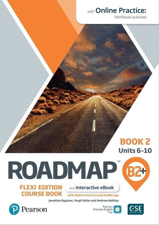 okładka Roadmap B2+ Flexi Edition CB + online książka | Praca Zbiorowa