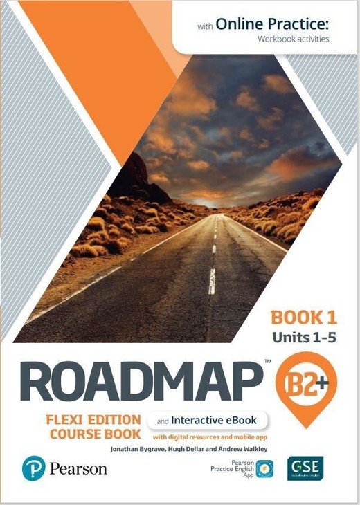 okładka Roadmap B2+ Flexi Edition CB + online książka | Praca Zbiorowa