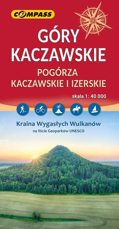 okładka Mapa - Góry Kaczawskie. Podgórza Kaczawaskie i... książka | Praca Zbiorowa