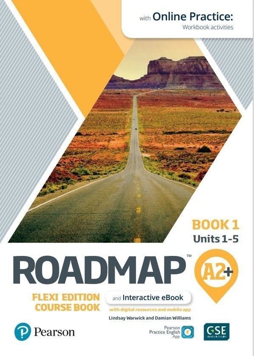 okładka Roadmap A2+ Flexi Edition CB + online książka | Praca Zbiorowa