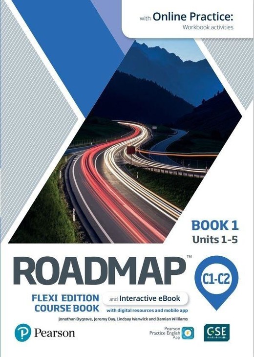 okładka Roadmap C1-C2 Flexi Edition CB + online książka | Praca Zbiorowa
