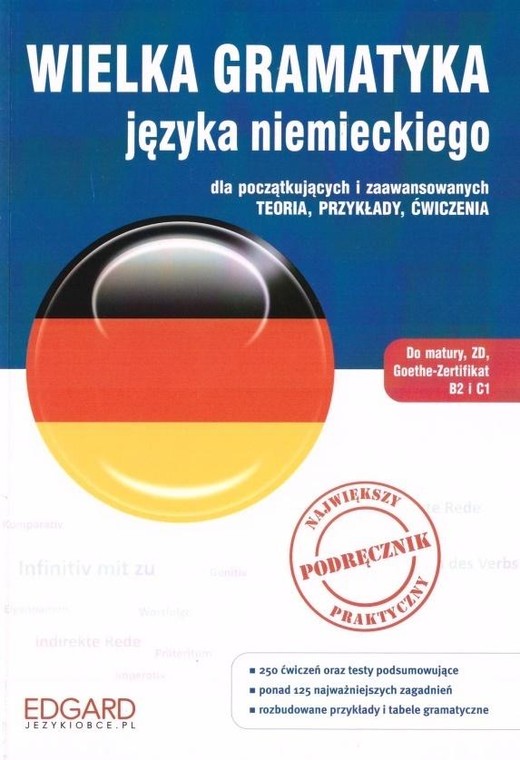 okładka Wielka gramatyka j. niemieckiego książka | Praca Zbiorowa