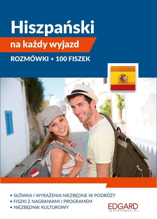 okładka Hiszpański na każdy wyjazd. Rozmówki + 100 fiszek książka