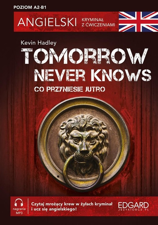 okładka Angielski. Kryminał z ćwiczeniami Tomorrow Never.. książka