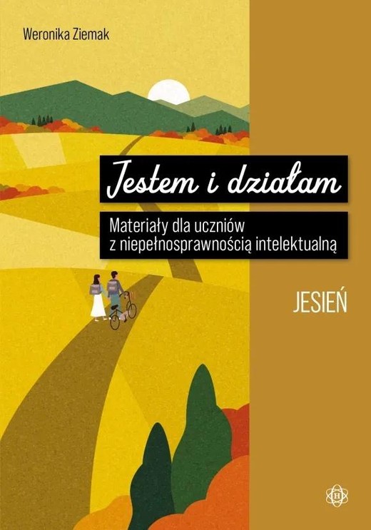 okładka Jestem i działam. Jesień książka | Weronika Ziemak