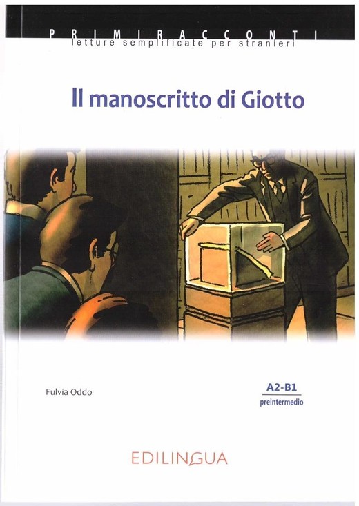 okładka Manoscritto di Giotto libro + CD audio A2-B1 książka | Praca Zbiorowa