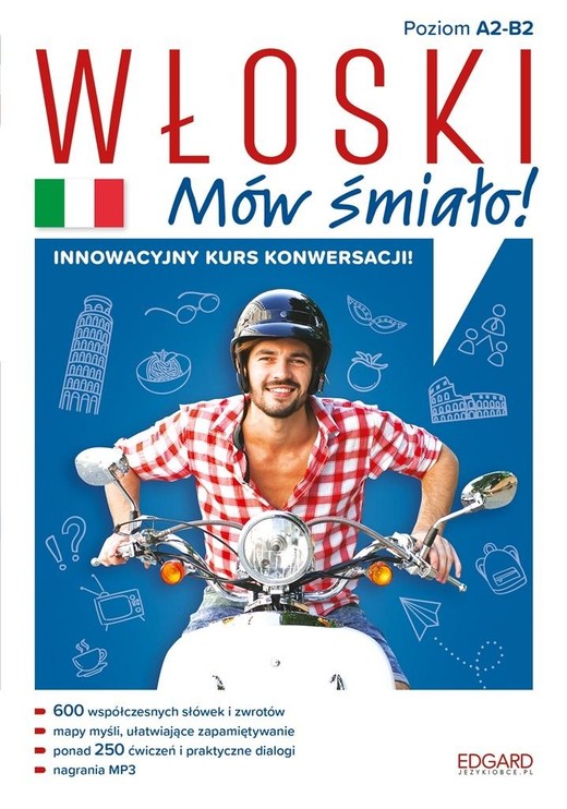 okładka WŁOSKI. Mów śmiało! książka | Aleksandra Janczarska, Wojciech Wąsowicz