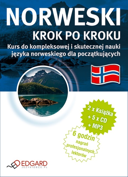 okładka Norweski. Krok po kroku (CD w komplecie) wyd.2022 książka | Opracowanie zbiorowe