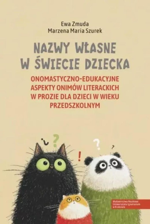 okładka Nazwy własne w świecie dziecka książka | Zmuda Ewa, Marzena MariaSzurek