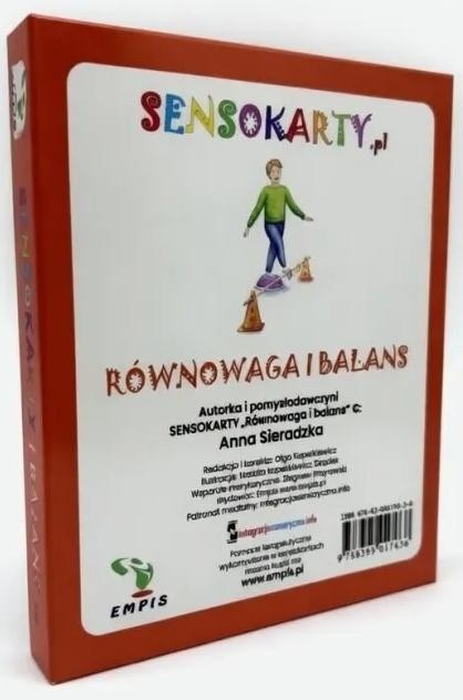 okładka Sensokarty. Równowaga i balans książka | Anna Sieradzka