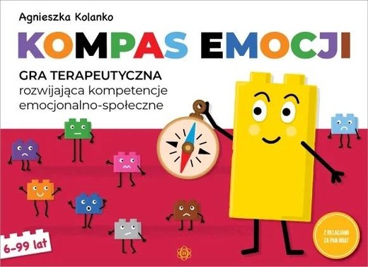 okładka Kompas emocji książka | Agnieszka Kolanko
