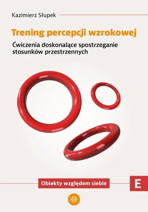 okładka Trening percepcji wzrokowej. Część E Ćwiczenia książka | Kazimierz Słupek