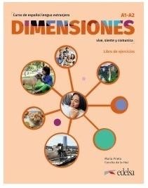 okładka Dimensiones A1 + A2 ćwiczenia książka | Concha delaHoz, Maria, Prieto
