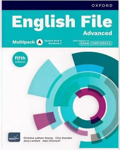 okładka English File 5E Advanced Multipack A + online książka | Praca Zbiorowa