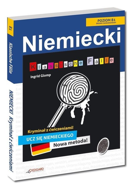 okładka Niemiecki kryminał z ćwiczeniami Klassische Flle książka | Ingrid Glomp
