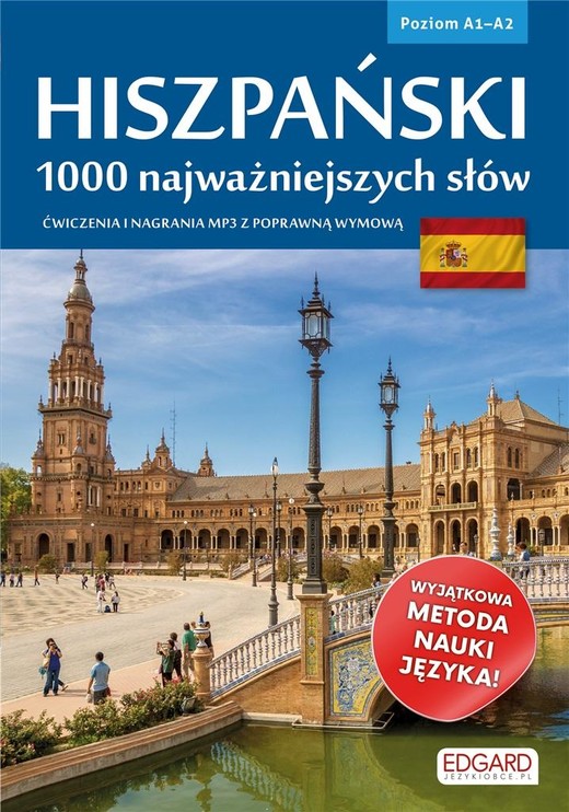 okładka Hiszpański. 1000 najważniejszych słów książka