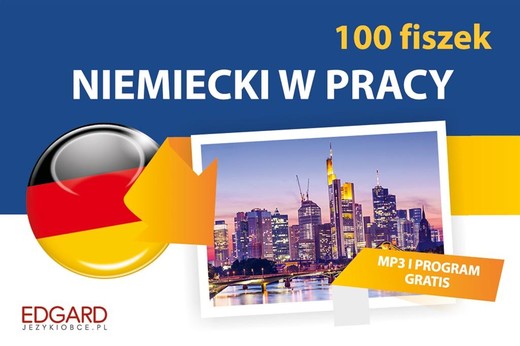 okładka Niemiecki w pracy 100 Fiszek książka | Praca Zbiorowa